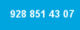 928 851 43 07